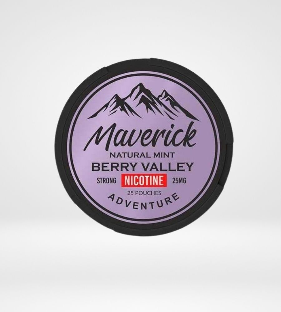 Nicotine pouch from the brand Maverick. You can buys this from Nicotine Punch in Cyprus and/or from our e shop.